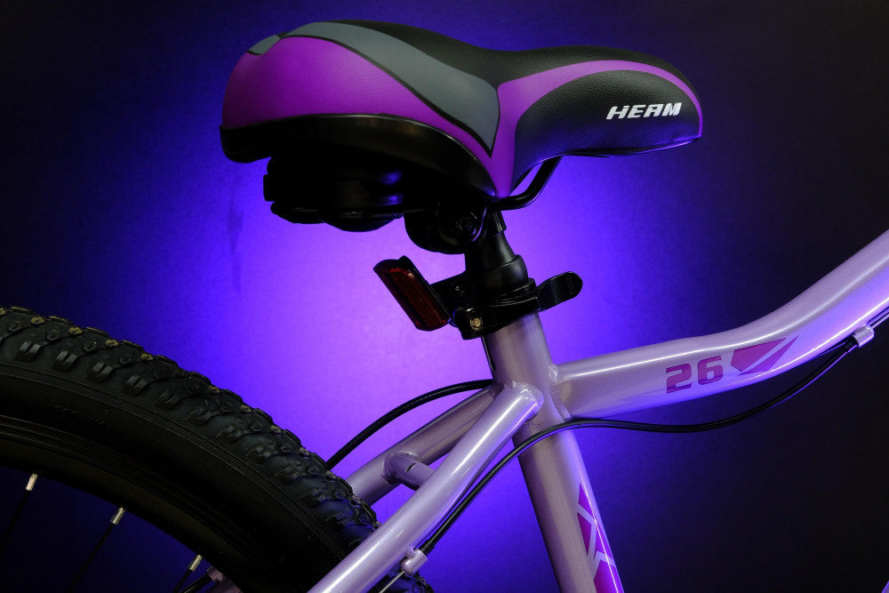 Heam FOX 26 Girl Серо/Фиолетовый рама 17 (на рост 155-173)