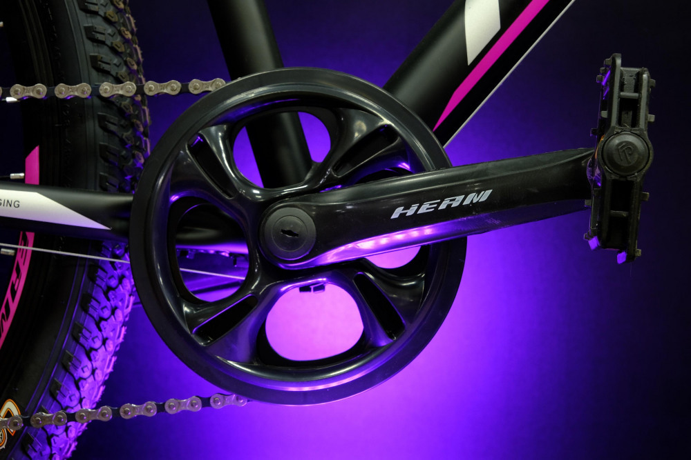 HEAM MATRIX 26 GIRL DISK Матовый Чёрный/Розовый рама 19 (на рост 171-182)