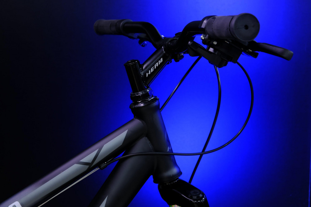 HEAM FOX 29 Матовый Чёрный/Серый